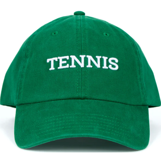 TPH312_Ame_Lulu_Womens_Triple_Play_Tennis_Hat_Green_White_Tennis
