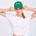TPH312_Ame_Lulu_Womens_Triple_Play_Tennis_Hat_Green_White_Tennis