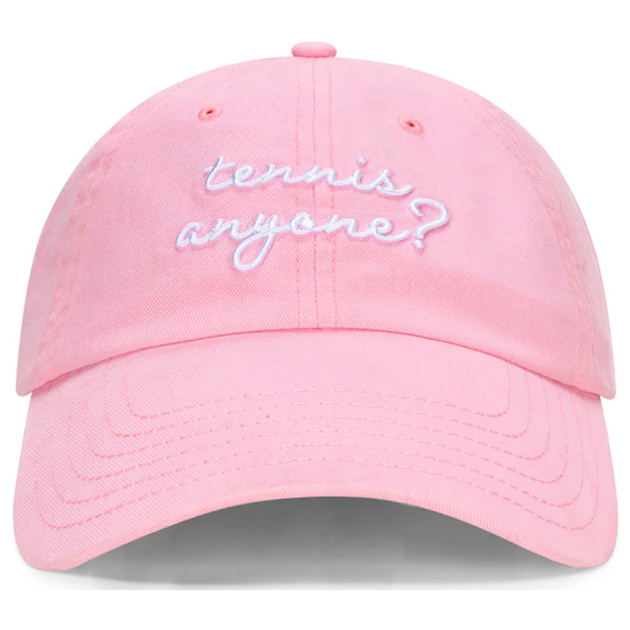 TPH375_Ame_Lulu_Womens_Triple_Play_Tennis_Hat_Light_Pink_Tennis_Anyone