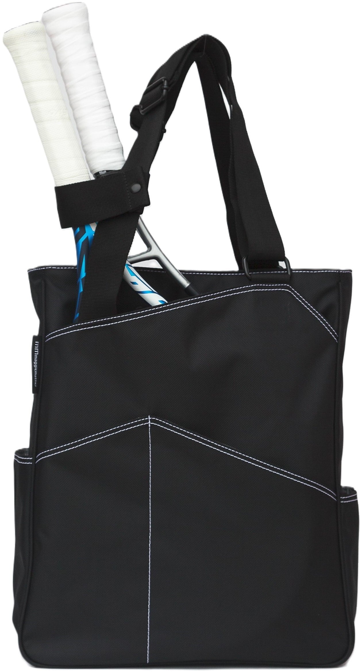 TT03-09.2 Maggie Mather Original Tennis Tote (Black)