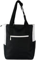 TT03-23.1 Maggie Mather Original Tennis Tote (Black/Sea Salt Block)
