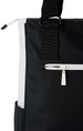 TT03-23.1 Maggie Mather Original Tennis Tote (Black/Sea Salt Block)