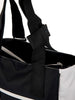 TT03-23.1 Maggie Mather Original Tennis Tote (Black/Sea Salt Block)