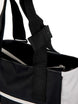TT03-23.1 Maggie Mather Original Tennis Tote (Black/Sea Salt Block)