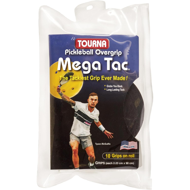 Tourna Pickleball Mega Tac Overgrip 10-Pack