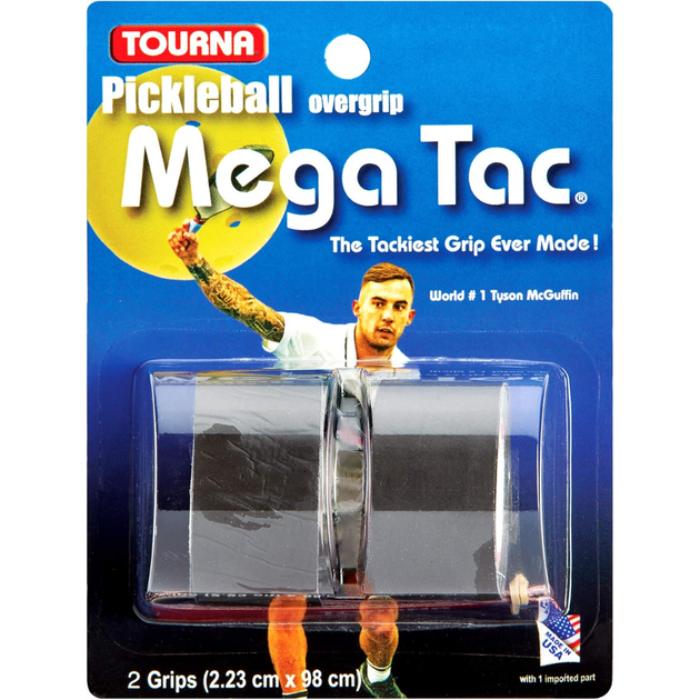 Tourna Pickleball Mega Tac Overgrip 2-Pack