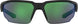 UA0012S 7ZJ-Z9 Under Armour Blitzing Sport Sunglasses (Shiny Black/Green)