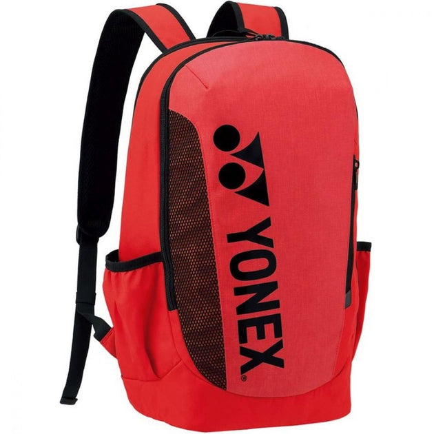 VCoreAce-BAG42112SR-Ball Yonex VCore Ace 7th Gen Tennis Racquet + Backpack with 3 Tennis Balls (Red)