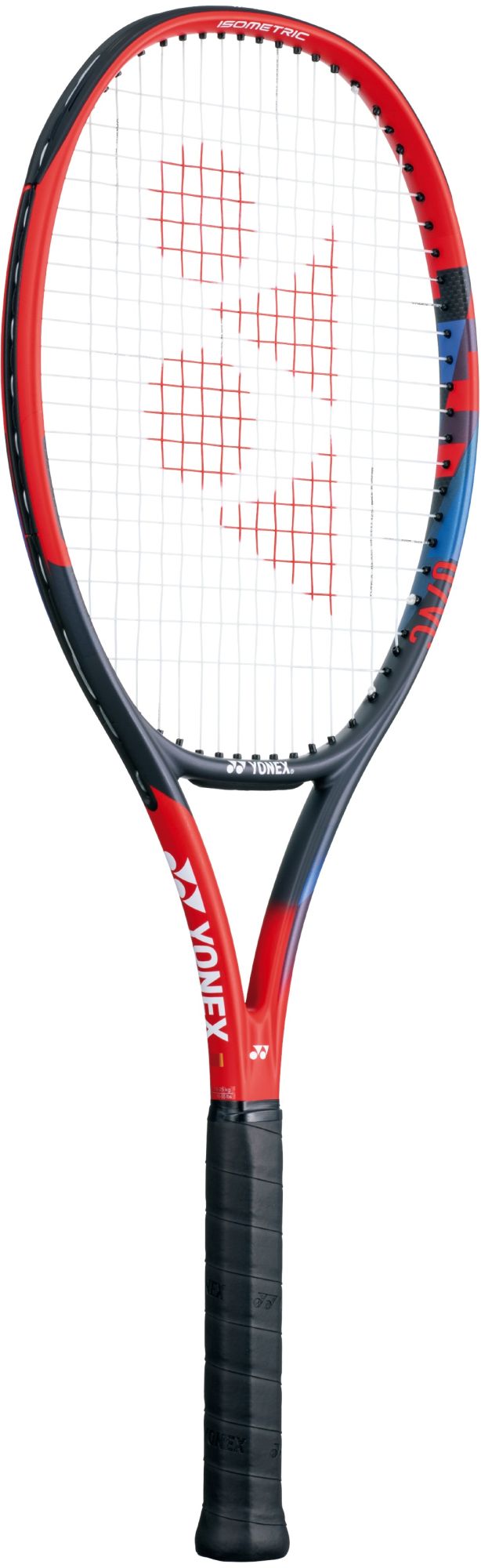 VCoreAce-BAG42123R-Ball Yonex VCore Ace 7th Gen Tennis Racquet + 3pk Bag with 3 Tennis Balls (Red)