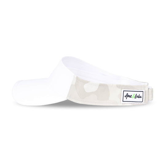 Ame & Lulu Head in the Game Visor (Olive Camo) side