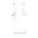 W2206-WW DUC Hailey Women's Racer-Back Tennis Tank Top (White)