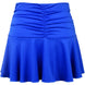 W2208-RY DUC Kourtney Women's Ruched / Flounce Tennis Skort (Royal Blue)