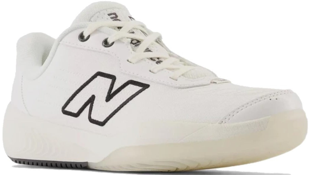 WCH996S5 New Balance Women's FuelCell 996v5 Tennis Shoes (White/Black)