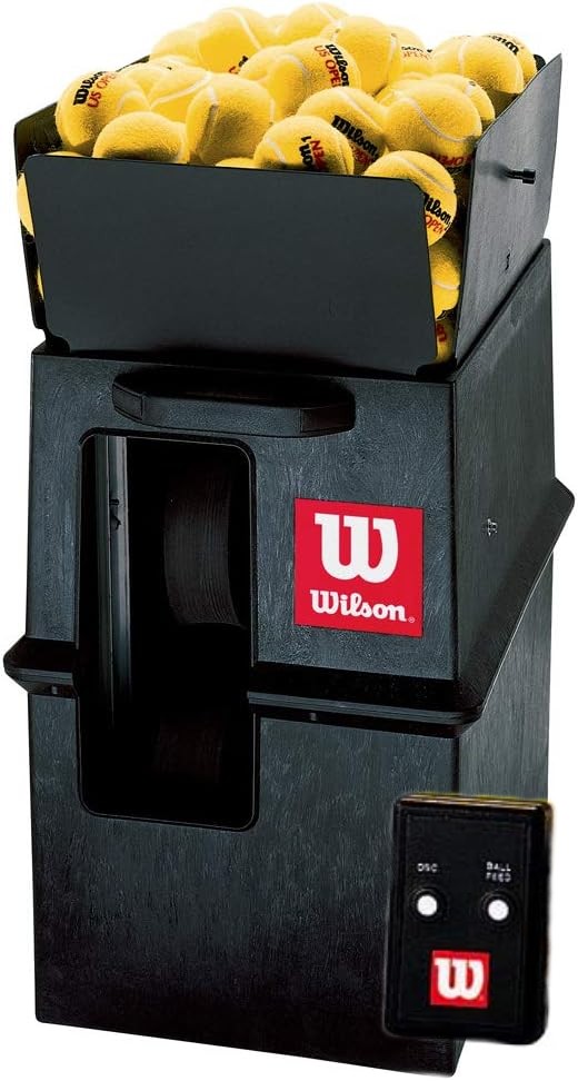 WIL-PBMR Wilson Portable Tennis Ball Machine with Remote a