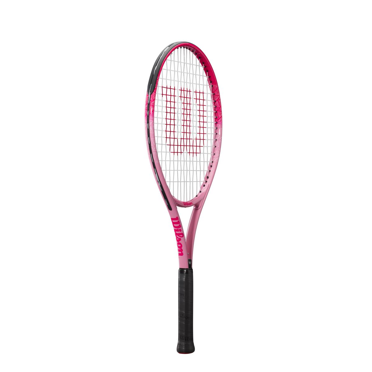 WR052610U.Wilson Burn Pink 25 Inch Junior Tennis Racquet