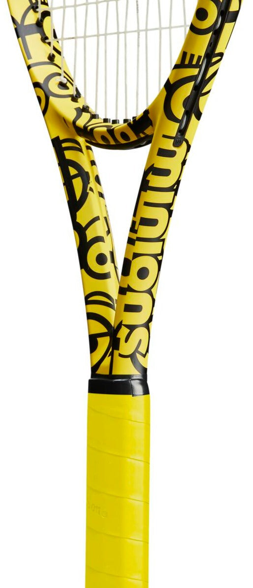 WR064811U Wilson Minions Ultra 100 v3 Tennis Racquet
