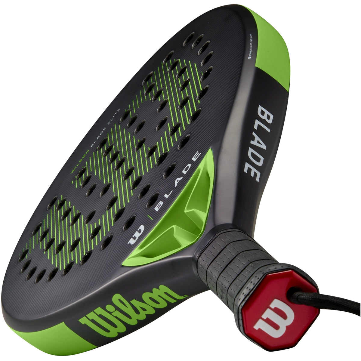 Wilson Neon Color Rackets Wilson Blade Elite v2 Padel Racket (Black/Neon Green)