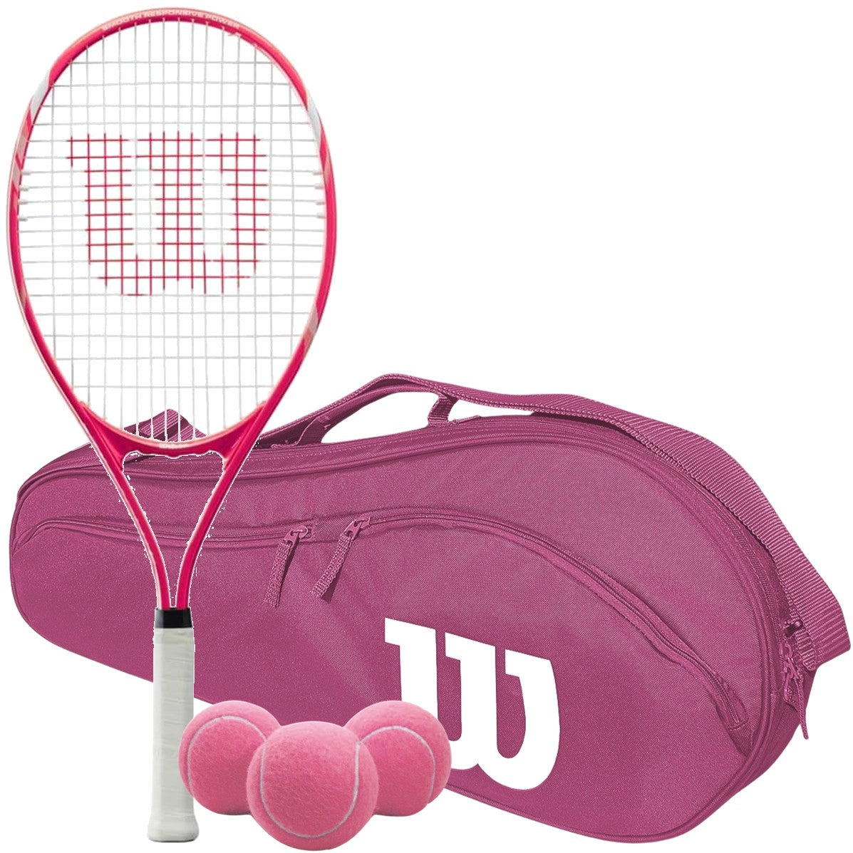 Wilson Tempest Pro Lite Tennis Racquet + an Advantage 2.5 Bag and 3 Pi