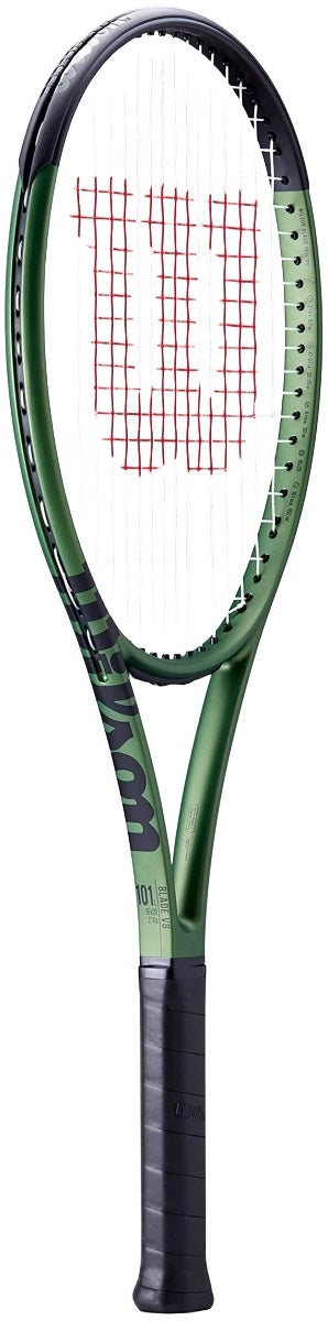 Blade101L-FedTeam Wilson Blade 101L v8 Tennis Racquet Bundled w a Federer Team 3 Racquet Bag