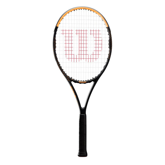 WR092610U-WRZ601403-BNDL Wilson Burn Spin 103 Tennis Racquet Bundled w Advantage II Tennis Bag (Black)