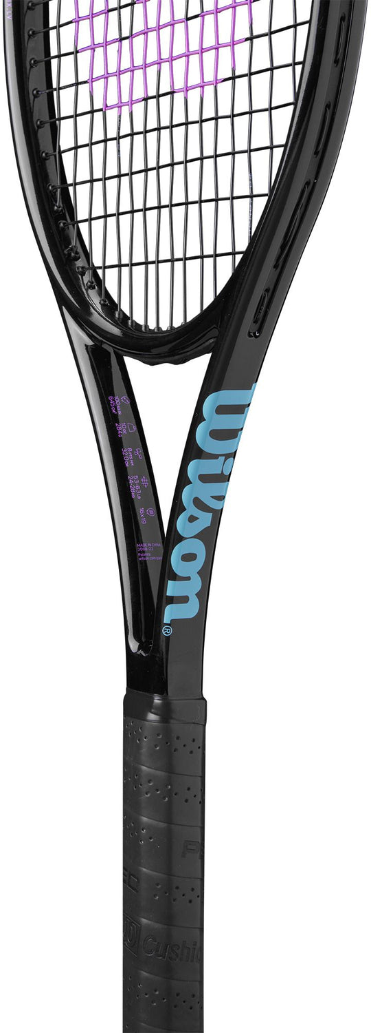 WR119310U-WR8005201001-BNDL Wilson Six LV Tennis Racquet Bundled w Advantage II Tennis Bag Pink c