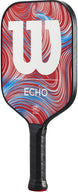 WR121211U Wilson Echo Energy Pickleball Paddle (Red/White/Blue)