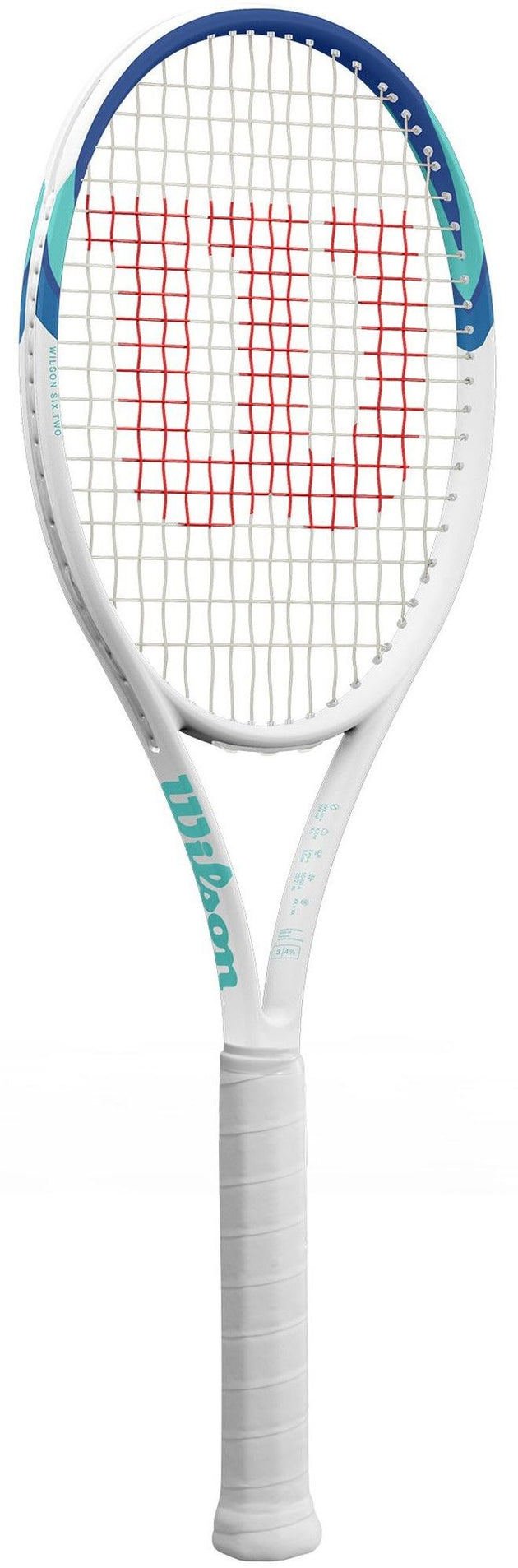 WR125110U-WRZ601403-BNDL Wilson Six Two Tennis Racquet Bundled w an Advantage II Tennis Bag Black c