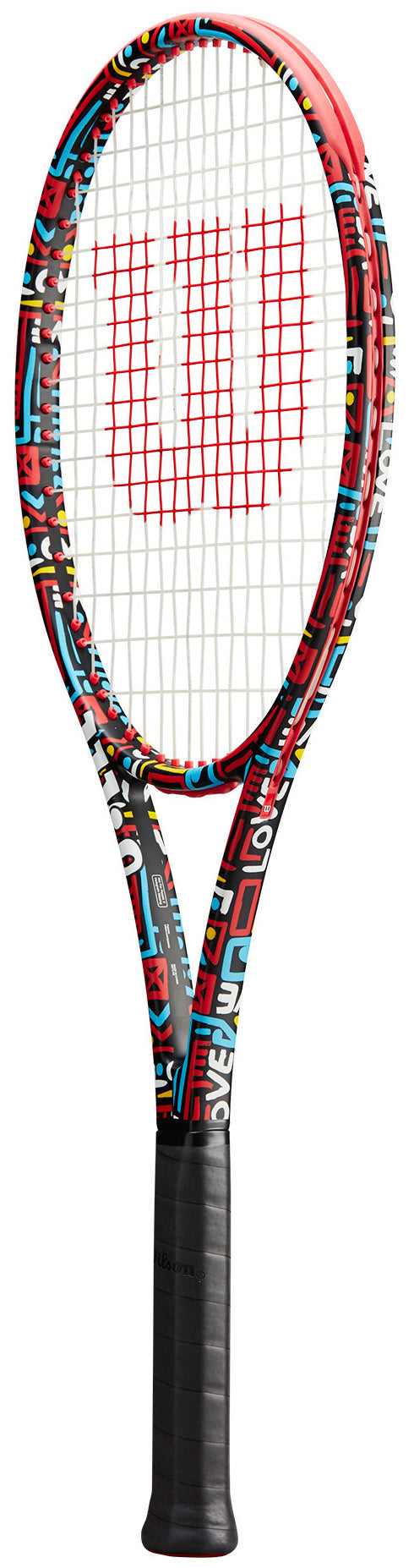 WR128311U Wilson Pro Staff 97 v13 Britto Hearts Tennis Racquet