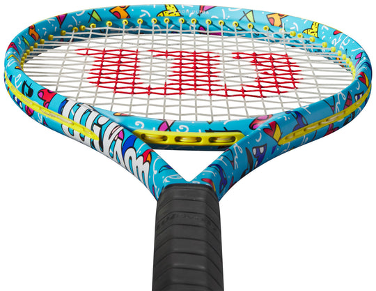 WR128411U Wilson Ultra 100 v4 Britto Hearts Tennis Racquet
