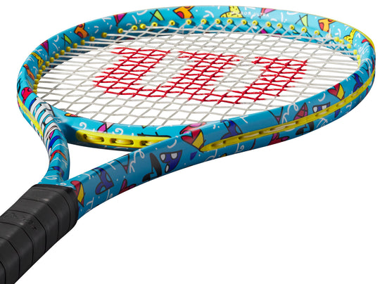 WR128411U Wilson Ultra 100 v4 Britto Hearts Tennis Racquet