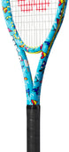 WR128411U Wilson Ultra 100 v4 Britto Hearts Tennis Racquet