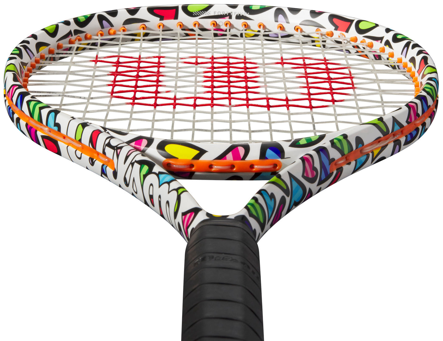 WR128511U Wilson Clash 100L v2 Britto Hearts Tennis Racquet