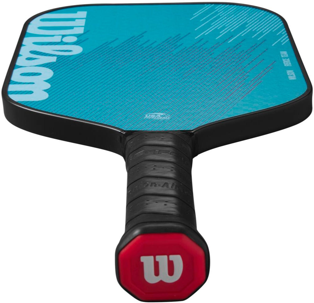 WR160411U Wilson Fierce Team 13 Pickleball Paddle (Blue)