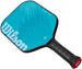 WR160411U Wilson Fierce Team 13 Pickleball Paddle (Blue)