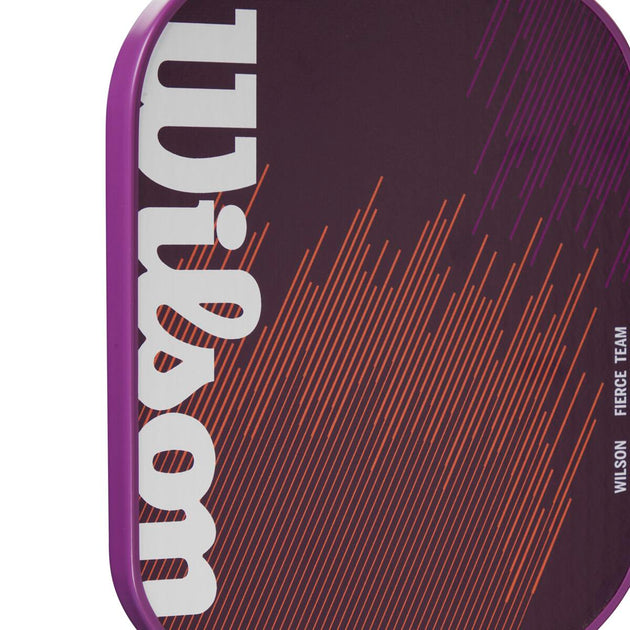WR161011U Wilson Fierce Team 13 Pickleball Paddle (Purple)