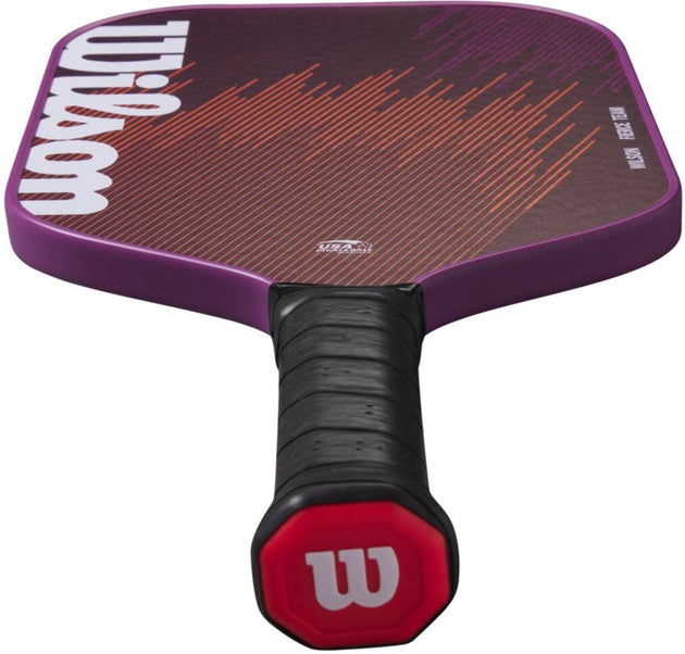 WR161011U Wilson Fierce Team 13 Pickleball Paddle (Purple)