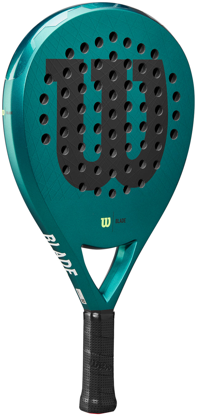 WR167011U2 Wilson Blade v3 Padel Racket (Green)
