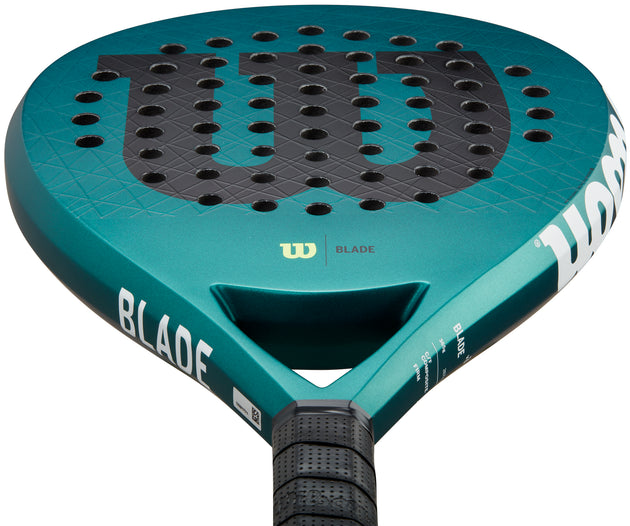 WR167011U2 Wilson Blade v3 Padel Racket (Green)