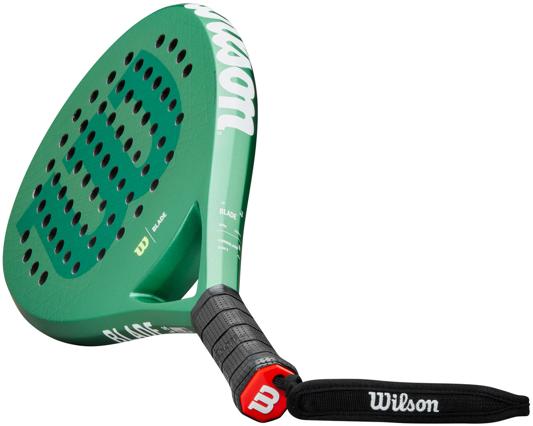 WR167111U2 Wilson Blade LS v3 Padel Racket (Green)