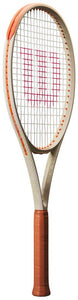 WR167211U Wilson Roland-Garros Clash 100L v2 Tennis Racquet (Cream/Orange)