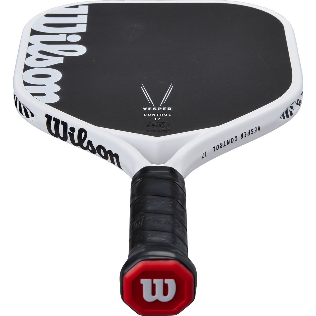 WR181211U Wilson Vesper Control 17 Pickleball Paddle