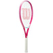 WR187510U Wilson Ultra Power 25 Inch Junior Tennis Racquet (Pink)