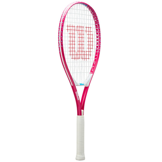 WR187810U Wilson Ultra Power 25 Inch Junior Tennis Racquet (Pink)