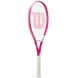 WR187810U Wilson Ultra Power 25 Inch Junior Tennis Racquet (Pink)