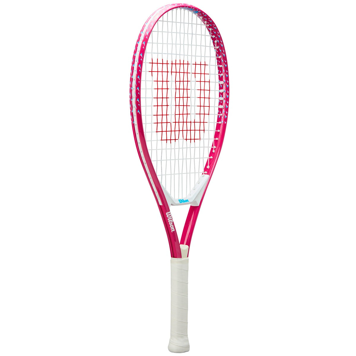 WR187610U Wilson Ultra Power 25 Inch Junior Tennis Racquet (Pink)