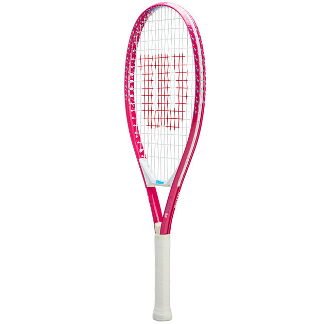 WR187610U Wilson Ultra Power 25 Inch Junior Tennis Racquet (Pink)
