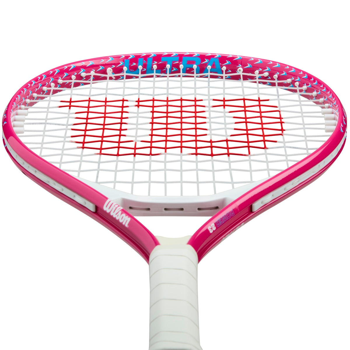 WR187610U Wilson Ultra Power 25 Inch Junior Tennis Racquet (Pink)