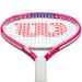 WR187610U Wilson Ultra Power 25 Inch Junior Tennis Racquet (Pink)