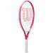 WR187710U Wilson Ultra Power 25 Inch Junior Tennis Racquet (Pink)