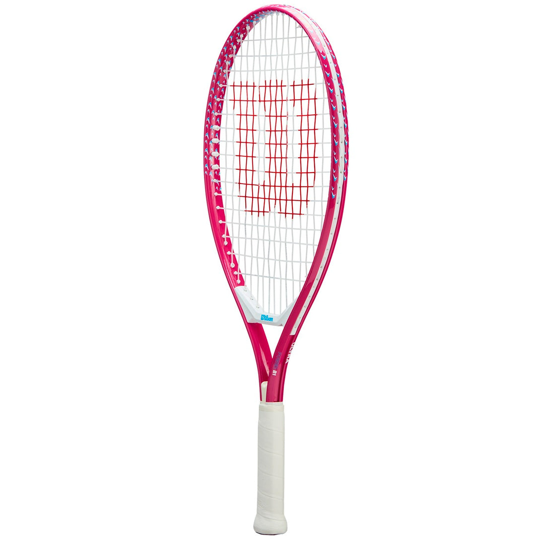 WR187710U Wilson Ultra Power 25 Inch Junior Tennis Racquet (Pink)